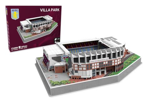 Villa Park Stadium 3D Puzzle – Celebrate Aston Villa with a 116-piece Premier League football gift for all fans!