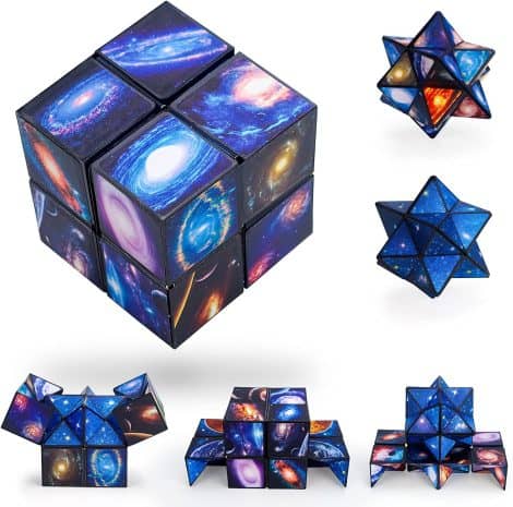 RIKONDA 2 in 1 Starry Cube Set – Engaging educational toy for both kids and adults. Perfect gift!