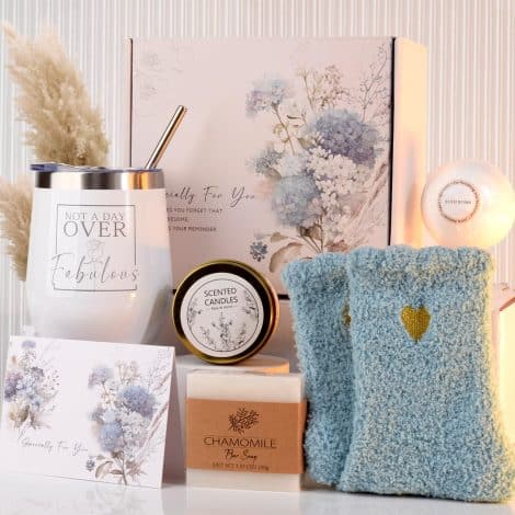 Luxury Treats for Her Birthday, Spa Collection for Self-Care, Perfect Get Well Soon Gift for Loved Ones.