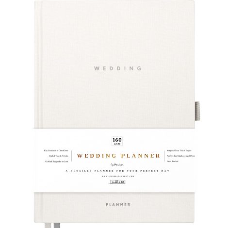 Luxurious Wedding Planner Book and Organiser, Thoughtfully Designed for a Perfect Day.