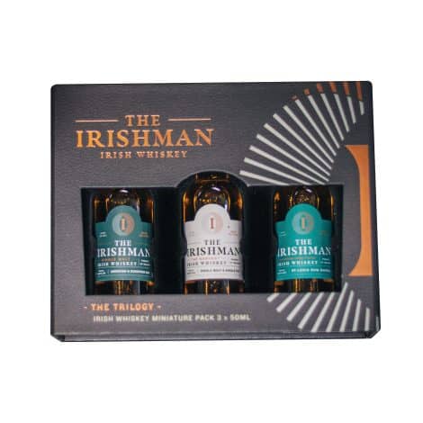 The Irishman Trilogy Mini Gift Pack offers a delightful deal of the day with three 50ml bottles of Irish whiskey.