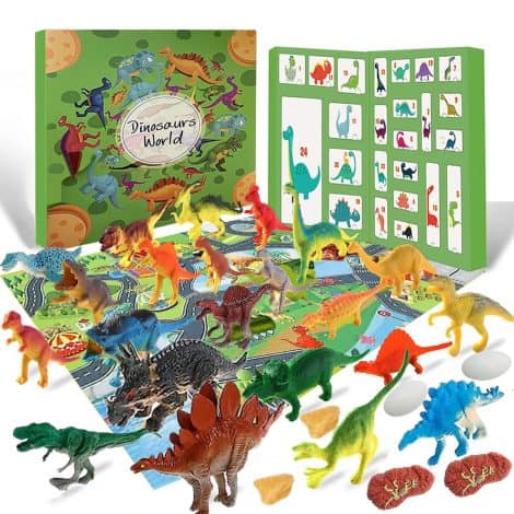 Christmas Advent Calendar Dino Surprise: A fun-filled gift for children, teenagers, and toddlers in 2023.