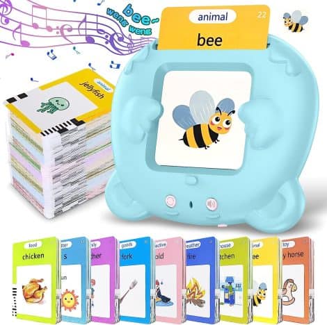 Felly Toddler’s Flash Cards: Interactive Learning Toys for 1-5 year olds, perfect Christmas or birthday gift.