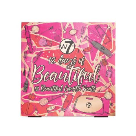 W7 12 Days of Gorgeous Gifts 2023 – Each Makeup Surprise Boxed – Ideal Cruelty-Free Set for Teens, Daughters, and Girls – Great Stocking Filler for Christmas.