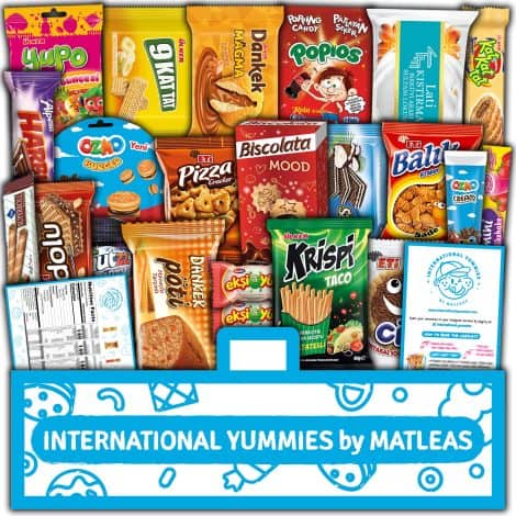 Deluxe International Food Collection | Exclusive Selection of Authentic Global Snacks | Perfect Gift for Foodies | 20+1 Bonus Treats