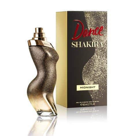 Dance Midnight Perfume by Shakira: A long-lasting, feminine and romantic fragrance with floral gourmand notes. Perfect for day wear.