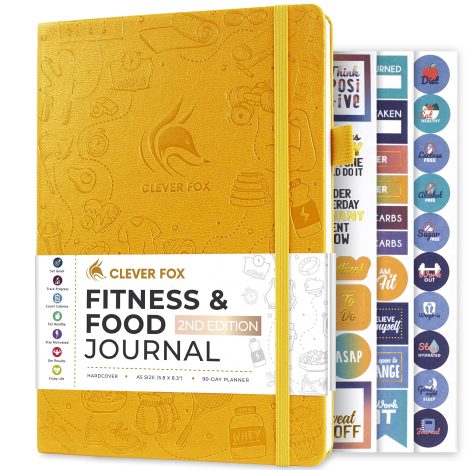 Smart Vixen Exercise & Nutrition Diary – Organize your meals & workouts with this stylish, compact journal.