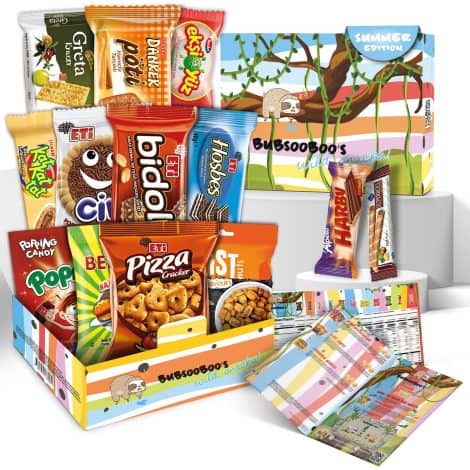 Midi Snack Box: A fantastic collection of American-style retro Turkish treats, perfect for special moments.