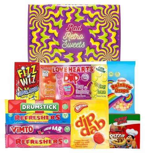 Traditional British Sweet Selection Box. Perfect for Christmas, Stocking, Birthday, Thanks, or Wishing a speedy recovery.