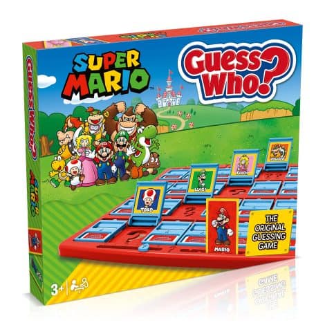 Winning Moves Super Mario Guess Who? Board Game – Classic Nintendo characters in a fun 2-player game. Perfect gift for ages 6+!