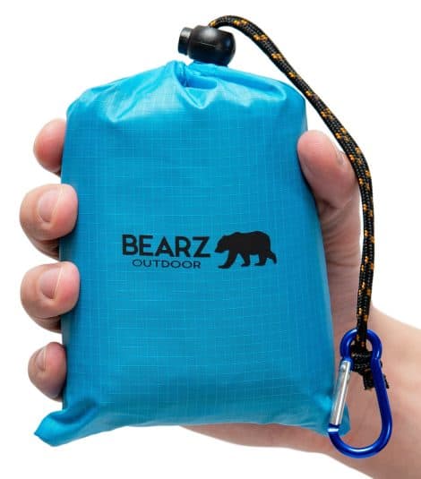 BEARZ Outdoor Camping Blanket: Portable, Waterproof Picnic Mat – Perfect for Beach, Travel, and Festivals!