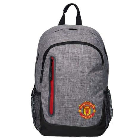 Premier League SPL Football Fan Heather Grey Backpack – Perfect for school and football enthusiasts.