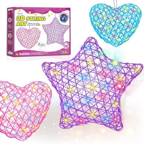 Teenage girls can create beautiful crafts with our DIY lantern kits, perfect for ages 8-12.