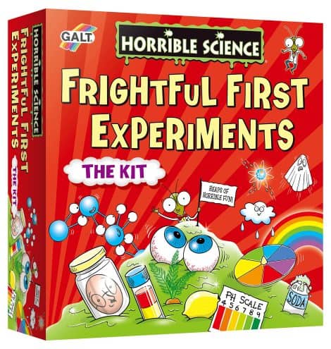 Galt Toys’ Horrible Science – Spooky Starter Experiments: Fun science kit for kids aged 6 and over.