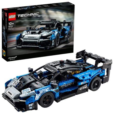 LEGO 42123: McLaren Senna GTR Racing Set – Buildable Sports Car for Kids, Boys, and Girls. Perfect Christmas Gift!